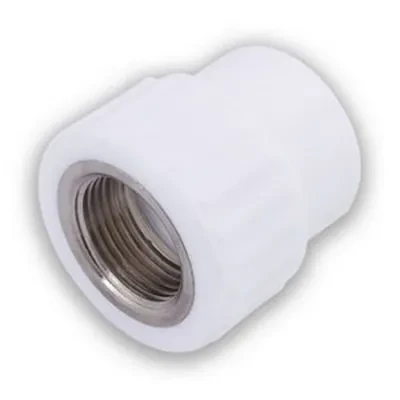 Муфта комб ВР  20 x 1/2" (150/30) (Valfex) БЕЛАЯ