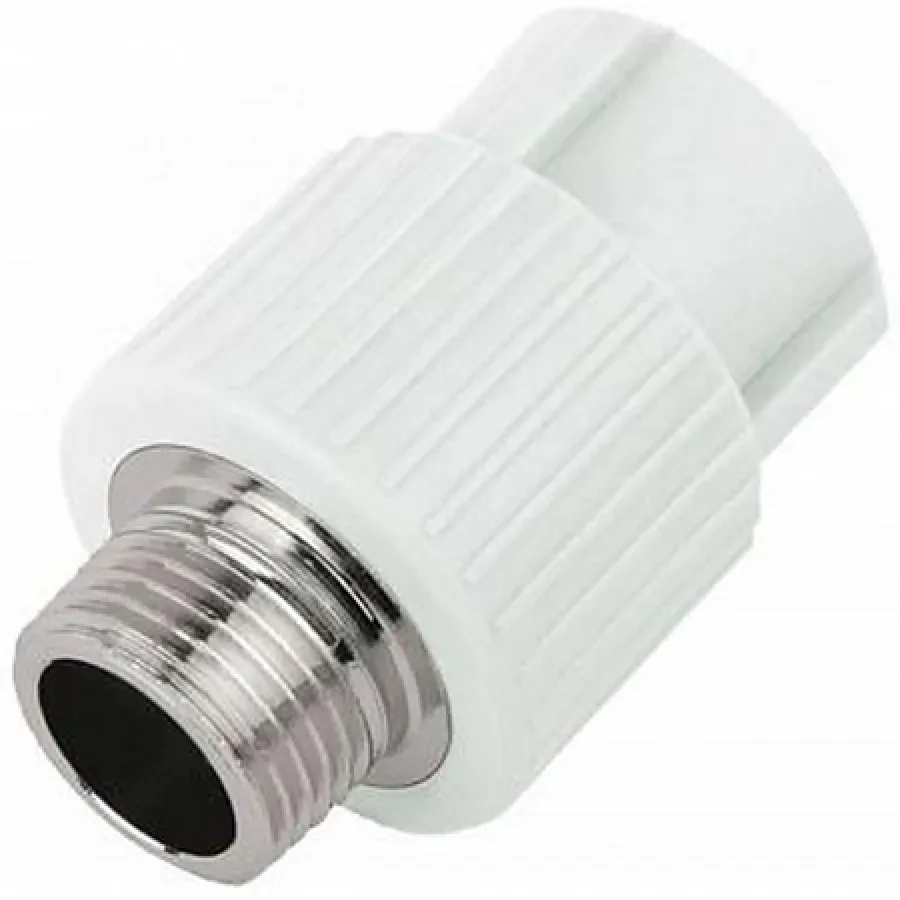 Муфта  комб нр  25 х 1/2" (100/25) ) (Valfex) БЕЛАЯ