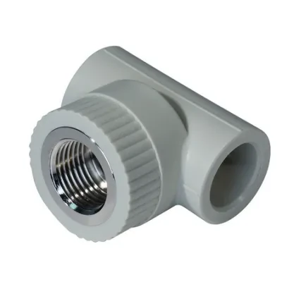 Тройник переходной с внутренней резьбой 32х3/4"х32 (30/10) (Valfex)  СЕРЫЙ