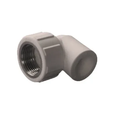Угольник переходной с внутренней  резьбой 25х1/2" (90/15) (Valfex) СЕРЫЙ